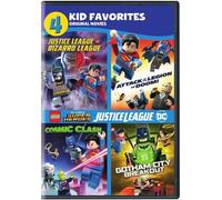 4 Kid Favorites: LEGO DC Super Heroes (DVD) Various (US IMPORT)