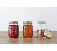4 Kilner Preserve Jar Storage Food Display Health Smoothie Drink 0.5L Pickles