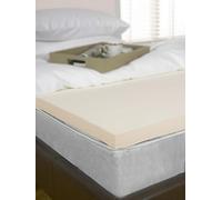 4" King Bed Size Memory Foam Mattress Topper, Visco, Orthopaedic, 5ft (152cm x 200cm) 10cm Deep By Littens