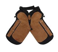 4 Knife Pocket Farrier Apron Professional Leather Farrier Chap for Horse Shoeing