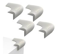 4 L-Shaped Silicone Anti-Collision Corners, Child Safety Strips, Table Corner Protective Cover, Safe and Anti-Collision, Suitable for Wood, Glass, Metal, Marble, Cement