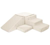 4 Large Building Blocks Foam Building Blocks Play Blocks Slide Set (Colour: Cream Corduroy)