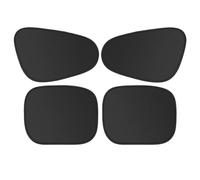 4-Layer Sun Shade Cover For Car Side Window Ultra-Light Electrostatic Curtains Protection Car Sun Shade(Front-Rear 4pcs)