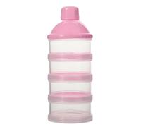 4 Layers Milk Powder Box Baby Formula Dispenser Detachable Baby Snack Box Container 4 Layers Milk Powder Box