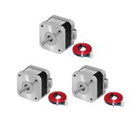 4-lead Nema17 Stepper electronic starter 42 electronic starter High torque 1.5A 17HS4401 for CNC milling machine 3D printer Nema 17 electronic starter MQXFCZUX(17HS4401 X 3PCS)