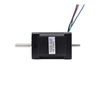 4 Leads Dual Shaft Nema 14 Stepper electronic starter 52mm 40Ncm(56.8oz.in) 1.5A 5mm Shaft ICXLPMC