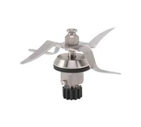4 Leaf Stainless Steel Blender Blade 12 Teeth Rustproof Easy to Clean，Compatible for Monsieur Cuisine Connect，1.0 Blender Knife Accessories