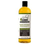 4-Legger® Certified Organic Dog Shampoo - All Natural, Hypoallergenic with Aloe - Lemongrass, Biodegradable, Non-Toxic, Soothing for Normal to Dry and Itchy Allergy Sensitive Skin - 473 ml