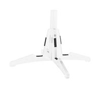 4 Legs Clarinet Stand ABS Plastic Clarinet Bracket Detachable Cross Clarinet Holder Long Flute Support Instrument Accessories (Transparent)