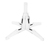 4 Legs Clarinet Stand, ABS Plastic Detachable Cross Clarinet Long Flute Support Foldable Tripod Holder Stand for Oboe Flute Clarinet Saxophone Wind Instrument (Transparent)