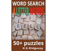 4 LETTER WORDS: Pain. Hope. Life. Gone. This Is My War. Told With Real Fire. Hurt. Heal. Love. Live. (Word Search Books)