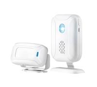 4-Level Speaker Volume, 16 Tones Split Wireless Induction doorbell, Siren Designed for The Elderly, Children, Business(C)