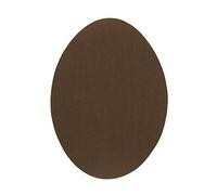 4 Light Brown Iron-on Knee Patches. Elbow Patches to Protect Your Clothes and Repair Trousers, Jackets, Jumpers, Shirts. 10.5 × 8 cm