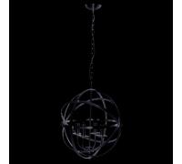Searchlight Lighting 2474-4AB Orbit 4 Light Ceiling Pendant Light In Antique Brass Finish