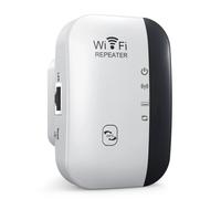 (4 Lights, White) 300Mbps WIFI Repeater 2.4G Wireless Signal Amplifier Wi Fi Range Extender Wi-Fi Amplifier 802.11N Network Booster Home Router 2024 New
