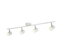 Reading 4-Light Adjustable Split Bar Ceiling Spot Light White