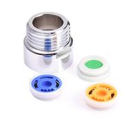 4 Limiters for Water Saving Shower Adapter Limiter Water Restrictor Set Shower Regulator Restrictor for Shower, for Hotel, Bathroom, Toilet, Hotel, Up to 70 Water Saving 4 L/min