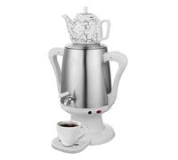 4-liter Electric Teapot with Automatic Shut-Off and Boil-Dry Protection for Russian and Turkish Teas - 1-liter Kettle Included