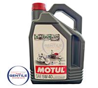 Kit 4 Lt Oil Motul Specific CNG 5W40 + Oil Filter for Fiat 500 Panda Punto Etc