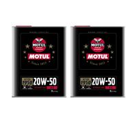 1 x 2 Litre - Motul 20W50 Mineral Classic Engine Oil (4T Engines 1950-1970)
