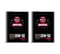 1 x 2 Litre - Motul 20W50 Mineral Classic Engine Oil (4T Engines 1950-1970)