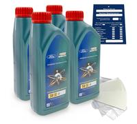 4 Liters Orig. Ford Castrol Magnatec Prof. A5 5W30 Motor Oil 15533B 15534F Set