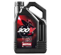 4 Litre Engine Oil MOTUL 4T 300V Racing 15W50 Factory Line Bottle