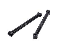 4" Lowering Links Kit Rear Drop Rigid Hardtail Struts Fit for Harley Davidson Sportster 883 1200 + Dyna 10'' Long (Gloss Black)