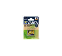 4 LR03 VARTA AAA rechargeable batteries 800mAh recycled