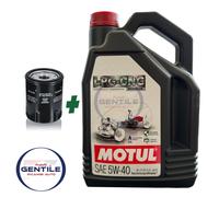 4 LT Engine Oil MOTUL Specific CNG 5W40 + Oil Filter Methane Gas CNG LPG