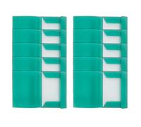 4 Mail Folder File Bag Document Organizer Corner with 10 PCS Elastic Band File Folder