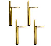 4 Metal Furniture Legs,Iron Table Legs,Durable Sofa Feet,for Bathroom/Coffee Table/Bed,DIY Replacement Legs,Modern Style,Various Sizes.,gold,13cm