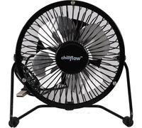 4" Mini USB Desk Fan Small Quiet Personal Cooler USB Powered Portable Table Fan