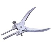 4 MM & 6 MM Parallel Action Round Nose Pliers, Adjustable Jaws Stop with Side Screw, Jewellery and Crafts Making Tool