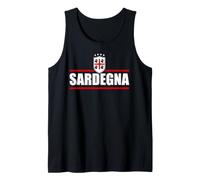 4 Mori Sardinia Love Sardinia Island Flag Gift Tank Top