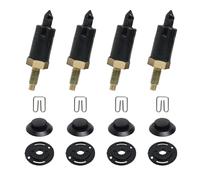 4 Mounting Kits Engine Cover 2.0 HDI for Cit-roën Ber-lingo C4 C5 X-antia X-sara and Peu-geot 206 306 307 406 607 806, OEM Expert Kit with Clips and Bolts, Compatible with 0137F6 13711