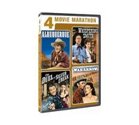 4 Movie Marathon Classic Western: Albuquerque / Whispering Smith / The Duel at Silver Creek / War Arrow
