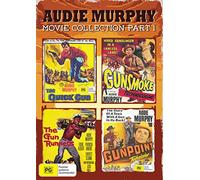 4 Movies - Audie Murphy Collection - The Quick Gun / Gunsmoke / The Gun Runners / Gunpoint - DVD Set