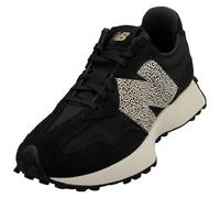 (4) New Balance 327 Womens Fashion Trainers in Black White