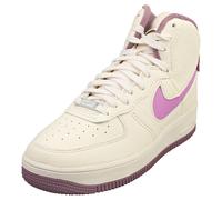 (4) Nike Af1 Sculpt Womens Fashion Trainers in Ivory Fuchsia