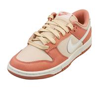 (4) Nike Dunk Low Retro Premium Mens Fashion Trainers in Red Stardust