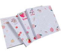4 Notepad,Memo Sticker Note Supply Home Accessories Office Strawberry N Times,Posted Paper,Sticky Notes,Post It Notes,Note Pads