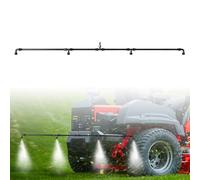 4-Nozzle Boom Sprayer Wand, Brass Fitting Sprayer, Wide-Coverage Agricultural & Lawn Spray Attachment for Tractors/UTVs