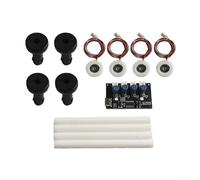 4-Nozzle Humidifier Module USB Atomizer Board DIY Mist Maker Kit with Cotton Swabs for Plant Care Aquariums - DC 5V Control Circuit Replacement Part