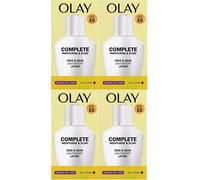 4 Olay Complete Lightweight 3in1 Moisturiser Day lotion Normal Oily SPF 15 100ml