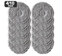 4 or 10 Microfiber Mop Cloths for Conga 20090 ProAI InfinitySoap for Homes with Pets (10 PACK)