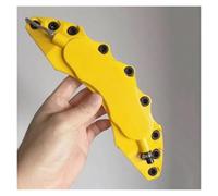 4 Or 2 Pcs ABS Plastic Disc Brake Caliper Cover With Motor Sport Sticker F30 E90 E60 F10 X5 X1 X3 X2 3 Series E46 E39(Yellow BM,2 pcs size L)