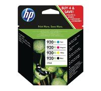 Genuine HP 920 XL - Black & Colour Ink Multipacks - SINGLES / SETS LOT (INC VAT)
