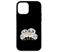 4 owls dad mom child baby family mother father four Owl Love Case for iPhone 12 mini