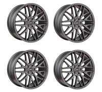 4 Oxigin Wheels 25 Oxcross 9.0x20 ET28 5x112 TITAN for Audi A3 A4 A5 A6 A7 A8 Q2